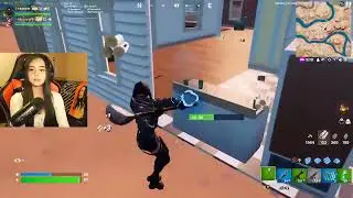 DQ1R SOLO SQUAD 1 VS 4 GAMEPLAY WITH GIRL #34 | Fornite