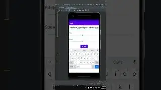 Developing text to speech app using android studio 