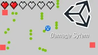 How to make a damage system in unity!