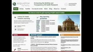 EQUATOR Network Strobe webinar recording 20140319