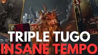 GWENT | 2024.04 | Monsters | Arachas Swarm - Turbo Triple Tugo - deck requested by Sergiej !!!