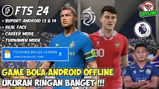 WAJIB COBA‼️Game Bola Offline Android Terbaik 2025 Grafik HD, FTS 2025 Mod Liga Eropa 300MB New.