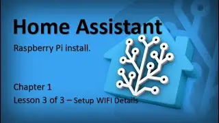 Home Assistant Setup WIFI Details CH1 - L3