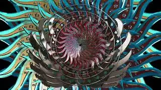 Luxury Mandala VJ Loops | VFX Motion Background Videos | Abstract Neon #vjloops #mandala #videos #dj