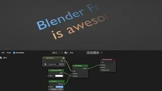 Hide & Reveal Text - 3 ways in Blender 3.5