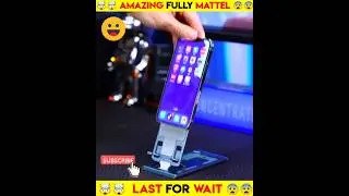 Foldable and Adjustable Phone Holder Stand for Desk: Enjoy Your Phone & Tablet with Hands 