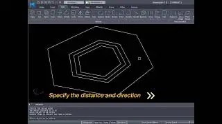 #CAD 3D Houseplan - Offset 2D Objects