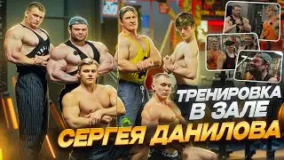 A POWERFUL WORKOUT AT SERGEY DANILOV'S GYM ft. STEAK, LEXUS'S DAD, TORPEDO HEAVY