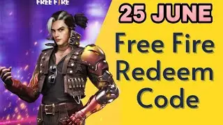 HIP HOP BUNDLE REDEEM CODE FOR TODAY 25 June | FF REWARDS REDEEM CODE | FF REDEEM CODE TODAY