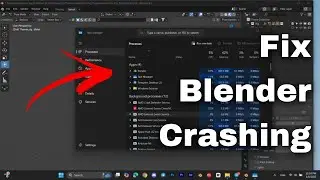 How to Fix Blender Crashing, Freezing, or Lagging Issues | Step-by-Step Tutorial