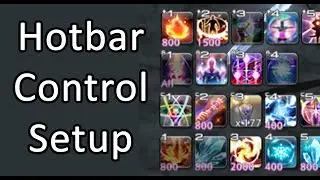 Hotbar Layout And Control Setup - FFXIV