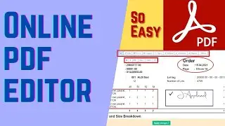 Pdf editor online bangla tutorial/best pdf editor/pdf editor free/pdf file edit easy ||  Mukit Tech