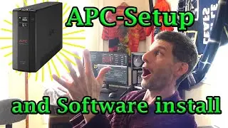 APC ups backup setup and install software safely shutdown computer