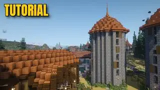 Aesthetic Storage - Farm Silo - Minecraft Tutorial - Easy
