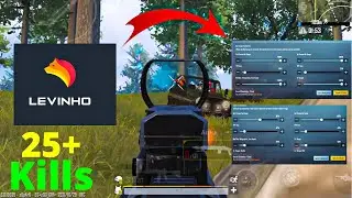 😱😱Playing with Levinho sensitivity😈 |solo vs squad #pubg mobile #bgmi