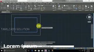 AutoCAD  Modify Tools -- Erase , Explode , Offset, Join command  -- Tamil