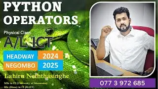AL ICT | Python Operator | Python A/L ICT | Paper Discussion | Python | 2021 MCQ -41| ICT Python