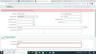 ServiceNow Change Management