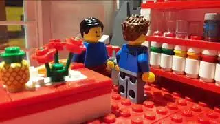 Lego Supermarket shopping