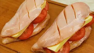 ¡La mejor manera de cocinar filete de pollo! ¡Todo el mundo me pide la receta!