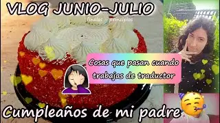VLOG | Mi trabajo traduciendo | Cumpleaños de mi padre 🥳