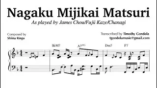 Nagaku Mijikai Matsuri (長く短い祭)| Piano Transcription