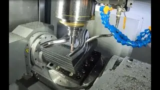 5-axis Machining OKK VC-X350 - Stamping Die - #cncmachine #moldmaking #5axiscnc