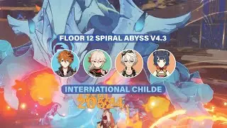 International Childe All Chambers - Floor 12 Spiral Abyss 4.3 (Genshin Impact)