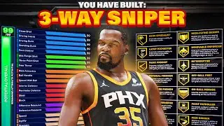 This 6'10 Kevin Durant Build Might Be NBA 2K25’s Most Dangerous Build!