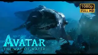 Lo'ak attacked by the Akula | Avatar: The Way of Water 2022