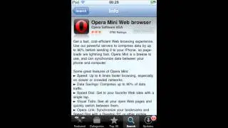 How to get Opera Mini Web Browser on iPod Touch / iPhone | TutorialTVOfficial