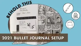 2021 Bullet Journal Setup
