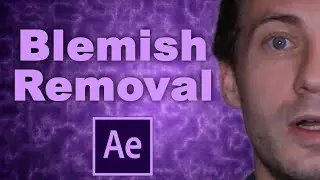 How to Remove Blemishes, Zits, and Pimples in Adobe After Effects Tutorial!