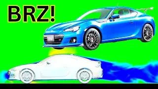 Aerodynamics of the Subaru BRZ 2013