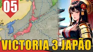 Abrindo o IMPÉRIO JAPONÊS para o Comércio - Victoria 3 Shogunato Japonês #05 [Gameplay PT-BR]