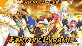 Fantasy Pyramid P-Server VIP 10 + Discount 99% + Free SSR Hero + Diamond & More