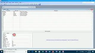 MS-Access 2003 Table Part 1