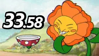 Cuphead - Cagney Carnation in 33.58 | Lobber/Spread Route (1.1)