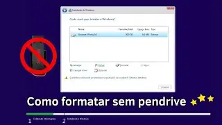 Como formatar PC sem um usar Pendrive