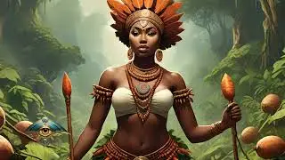 Ahia Njoku,  a goddess worshipped by  Igbo people of Nigeria. The Yam Goddess 