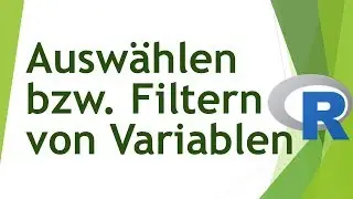 Teildatensätze in R erstellen - der Subset-Befehl