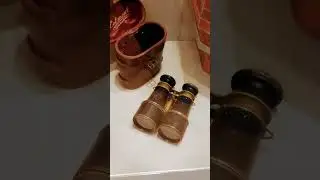 антикварный бинокль