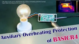 Safety and Smartness Combined: Overheat Protection Test of BASICR4 Smart Switch!