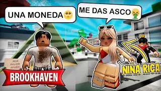 NIÑA INTERESADA HUMILLA a NIÑO POBRE en BROOKHAVEN 😡🔥