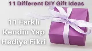 11 Farklı Hediye Fikri | Kendin Yap Anneye Hediye Fikirleri 🎁💐