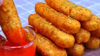 Super Big Crispy Potato Stick :: Crispy on the outside and soft on the inside