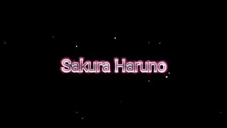 Sakura Haruno 🌺 | Kiyomi Uchiha Uzumaki 💙🍅🧡🍜