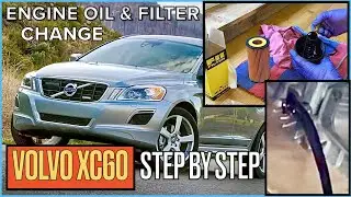 Volvo XC60 D3 Oil Change Guide (2008-2016) - Step-by-Step DIY
