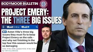CHAMPIONS LEAGUE QUALIFICATION IS VITAL FOR VILLA! | Bodymoor Bulletin special w/Tom Collomosse