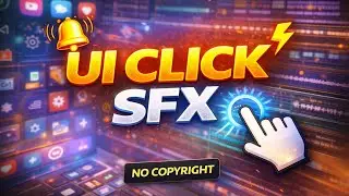 20 UI Click Sound Effects 🔔 | No Copyright SFX for Editing